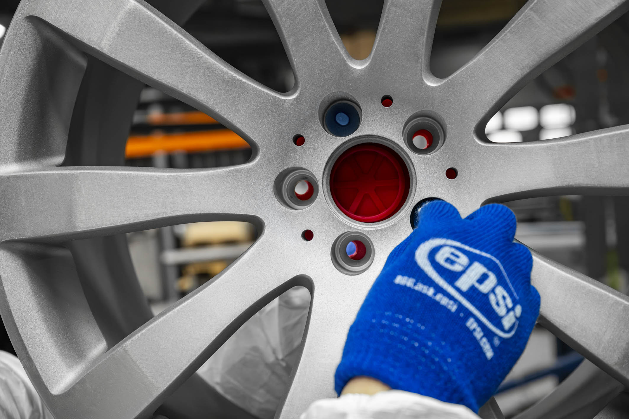 EPSI Wheel Masking Kit installation step